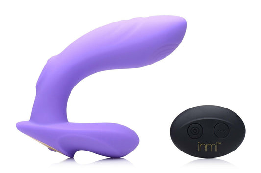 10x G-Tap Tapping Silicone G-Spot Vibrator - Purple - TemptationsSaleTemptationsINM-AG632