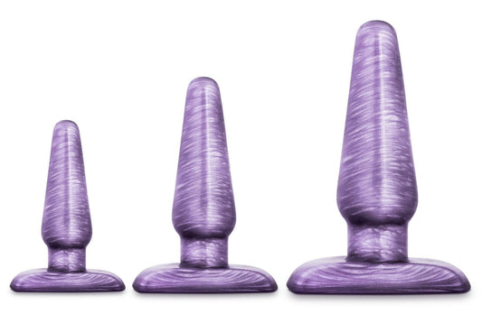 B Yours - Anal Trainer Kit - Purple Swirl - TemptationsBlushTemptationsBL-387901