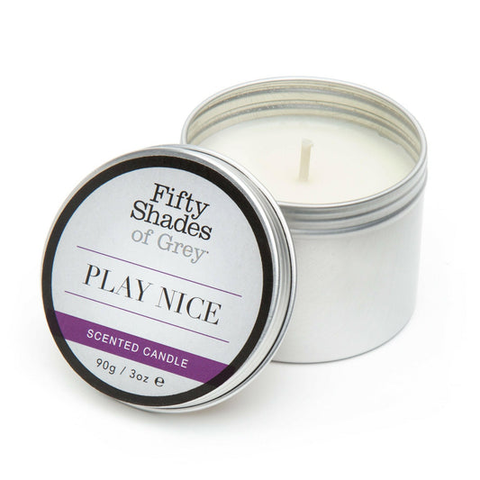 Fifty Shades of Grey Play Nice Vanilla Scented Candle - TemptationsSale SpecialsTemptationsLHR-80173