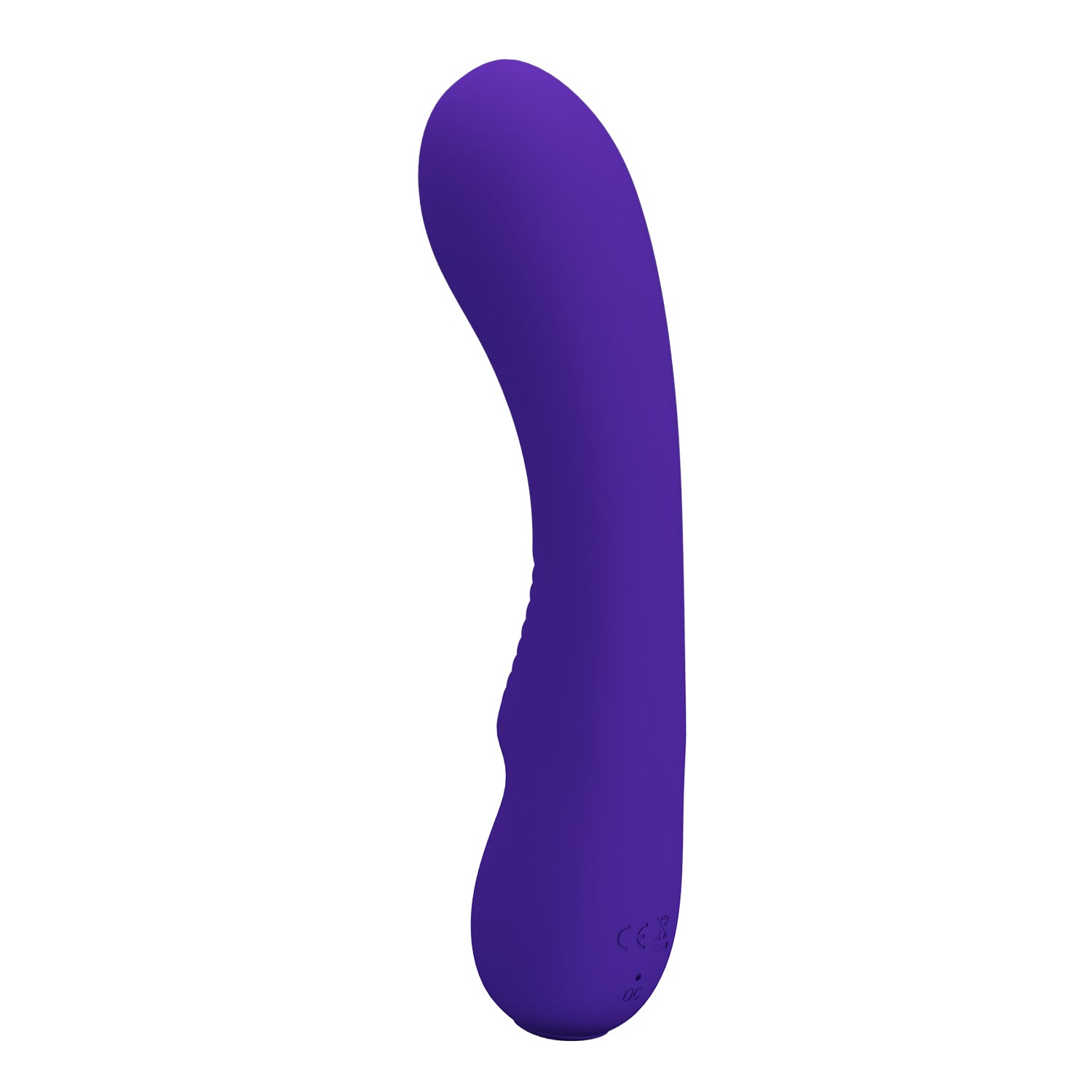 Matt Super Soft Silicone Vibrator - Purple BI-014667-3