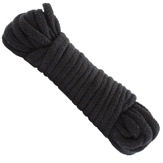 Bondage Rope - Cotton - Japanese Style - Black DJ2100-03