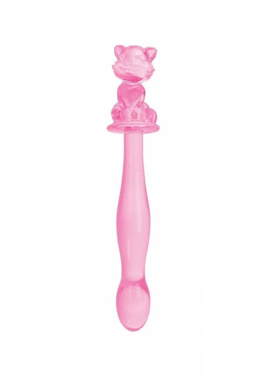 Glass Menagerie - Kitty Dildo - Pink IC1100