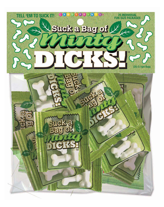 Suck a Bag of Minty Dicks- Bag of 25 LG-CP1170