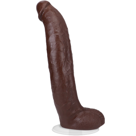 Signature Cocks - Brickzilla - 13 Inch Ultraskyn  Cock With Removable Vac-U-Lock Suction Cup -  Chocolate DJ8160-31-BX