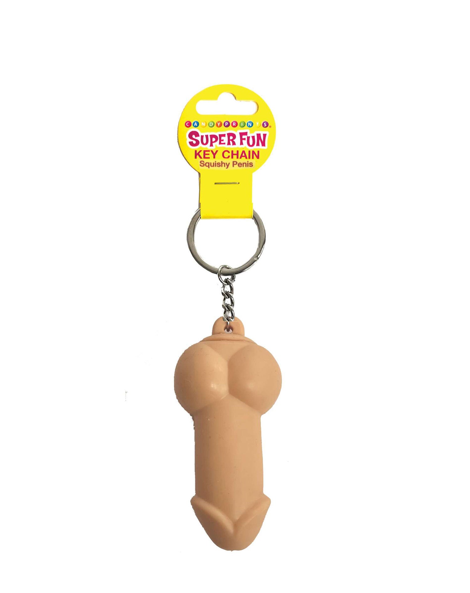 Super Fun Key Chain, Squishy Penis - Sold in 6pk LG-CP1177