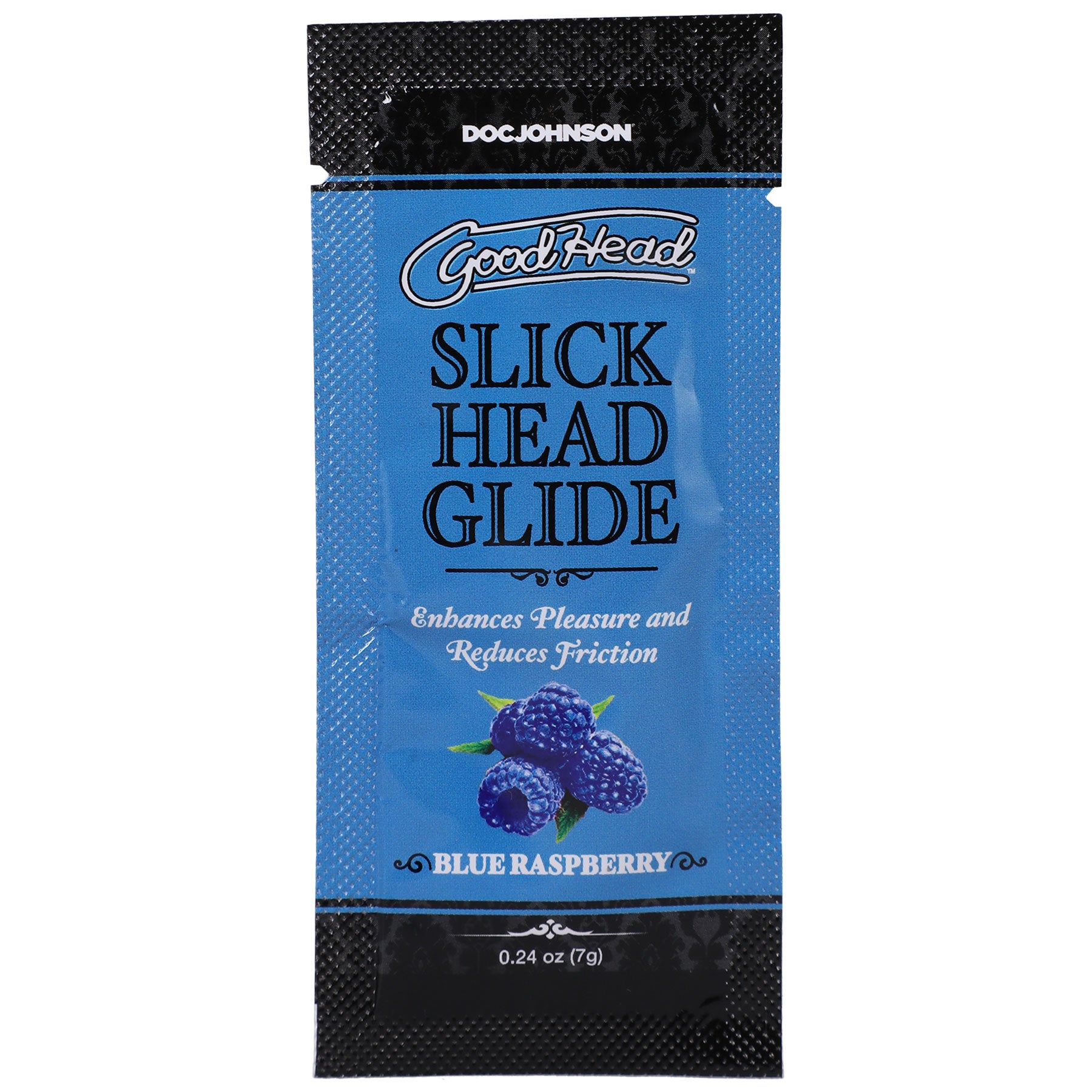 Goodhead - Slick Head Glide - Blue Raspberry - 0.24 Oz DJ1387-11-BU