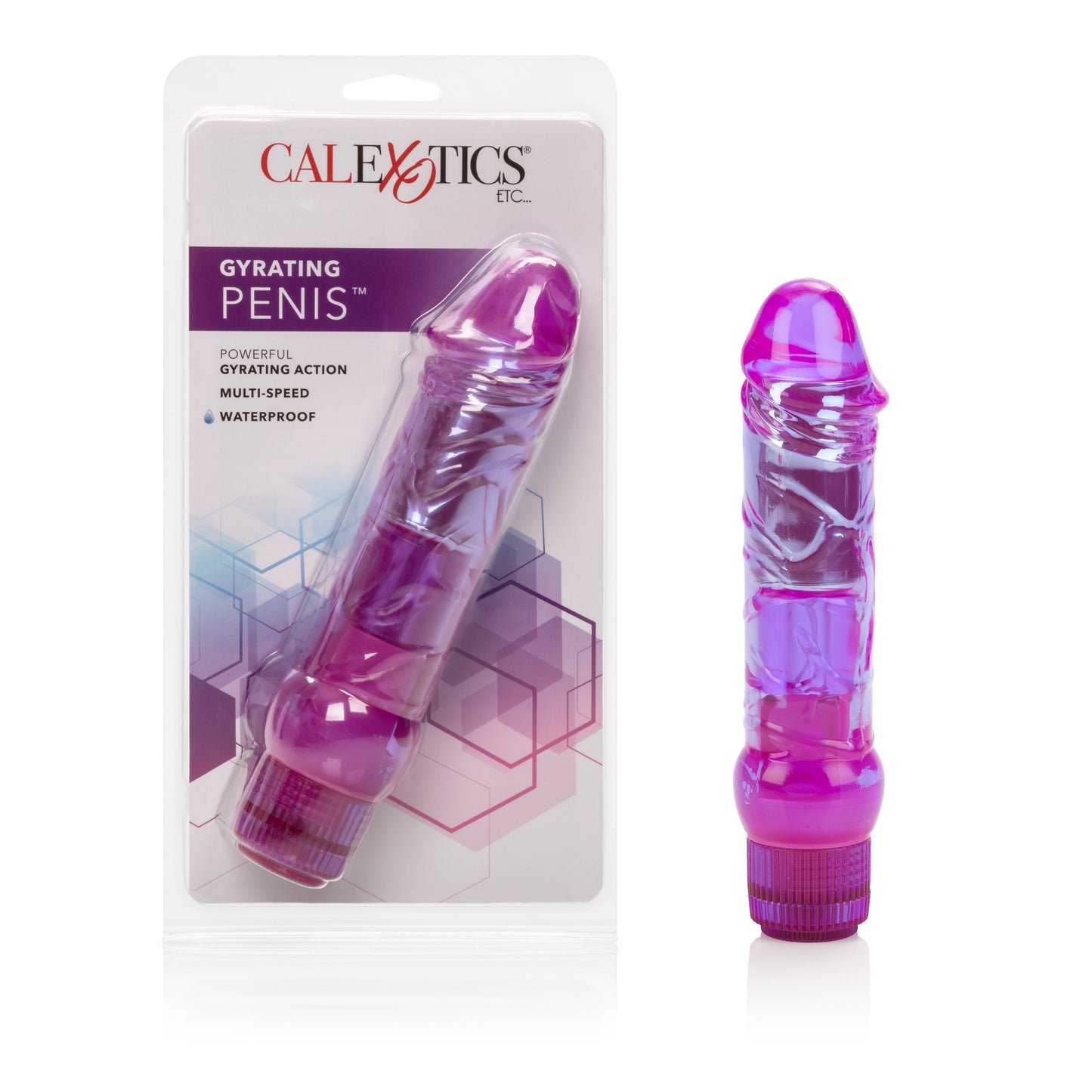 Waterproof Crystalessence Gyrating Penis SE0727142