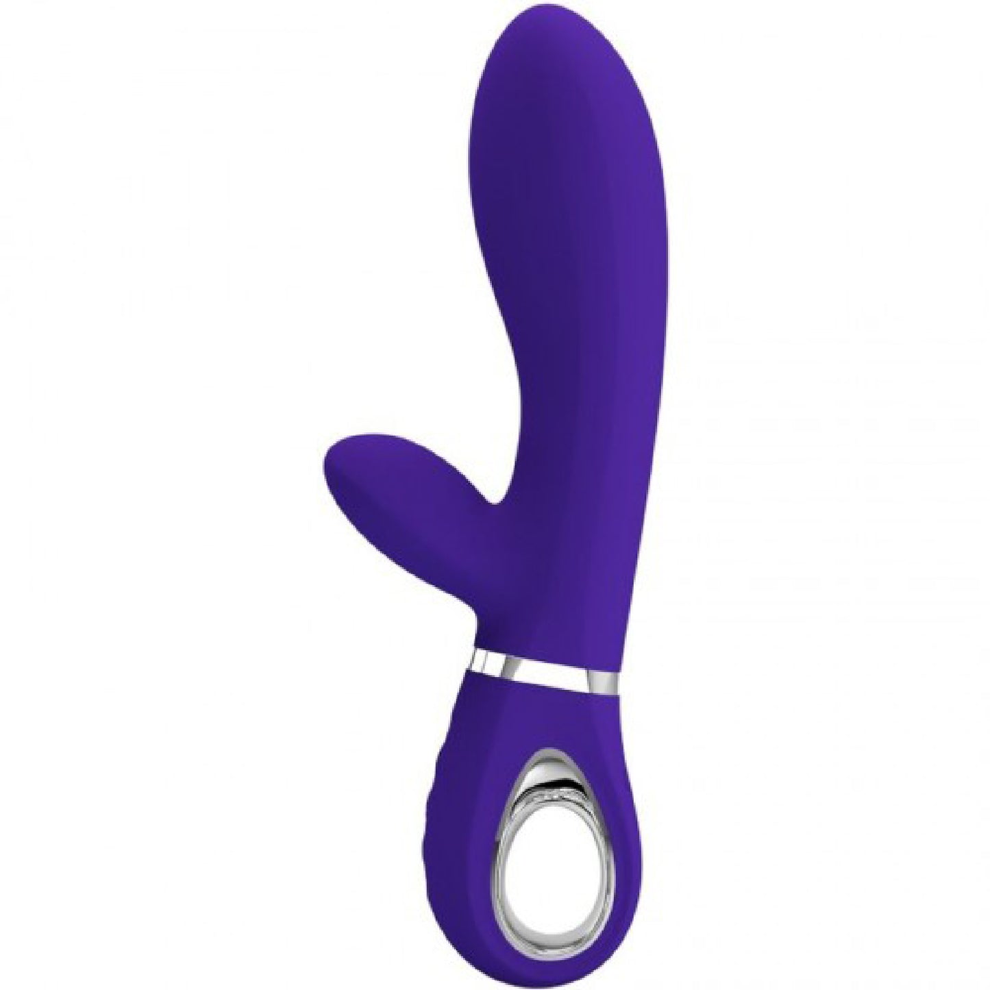 Thomas Super Soft Silicone Rabbit Vibrator - Purple BI-014621-3