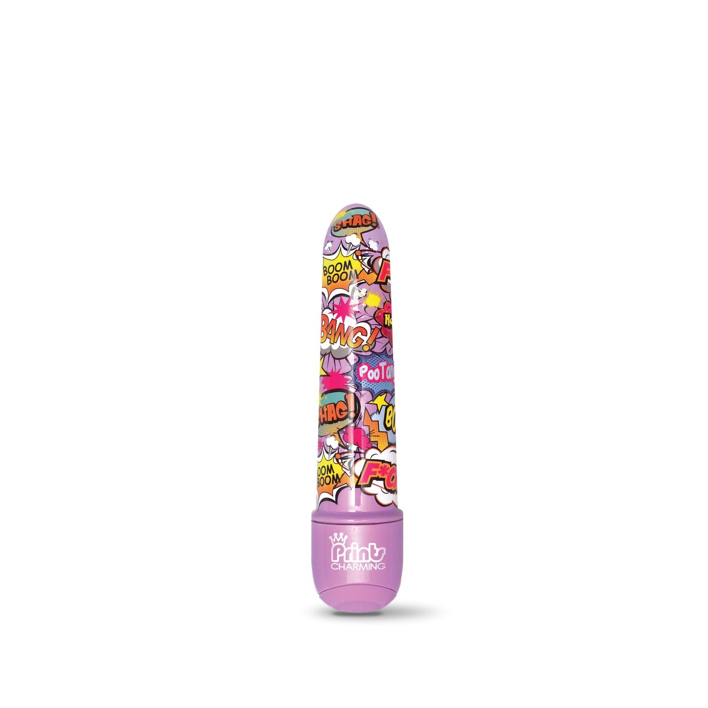 Prints Charming Pop Tease 5 Inch Mini Vibe - Fuck  Purple GN-1000201