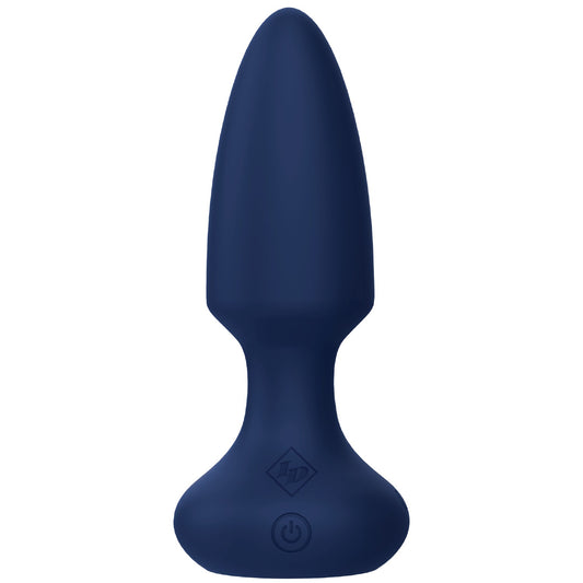 Booty Buzzer Remote Control Vibrating Plug - Blue IDDWTY21C2