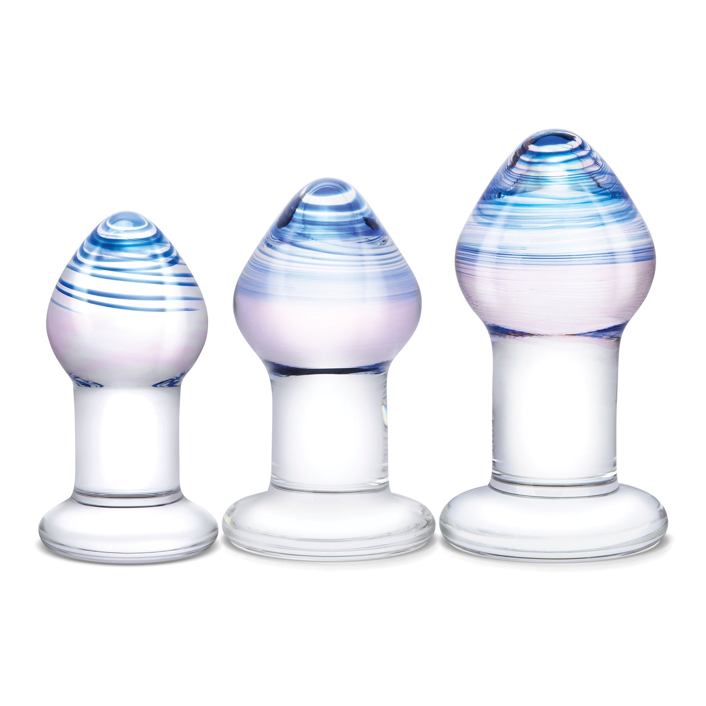 Pleasure Droplets Anal Training Kit GLAS-SET-09