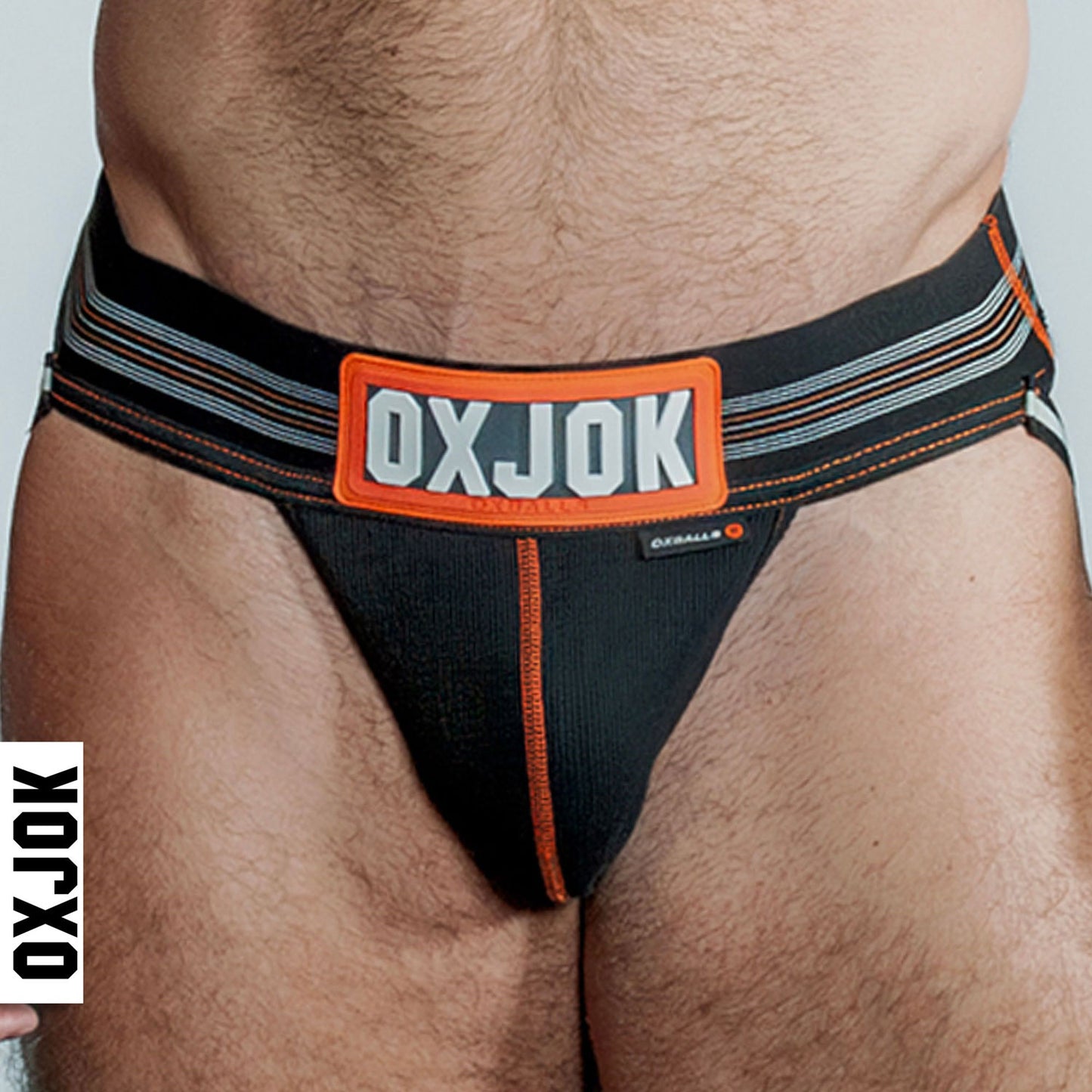 Slingjock Upthrust Slider-Strap Jock  Black Iron - Xl OX-JOK-1000-BLK-XL