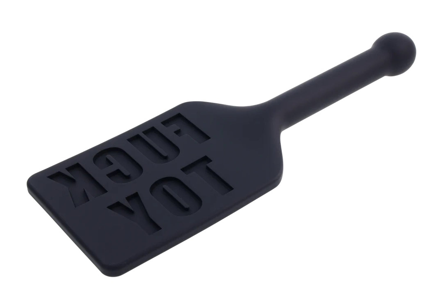 Edge Fuck Toy Silicone Paddle - Black SS98048