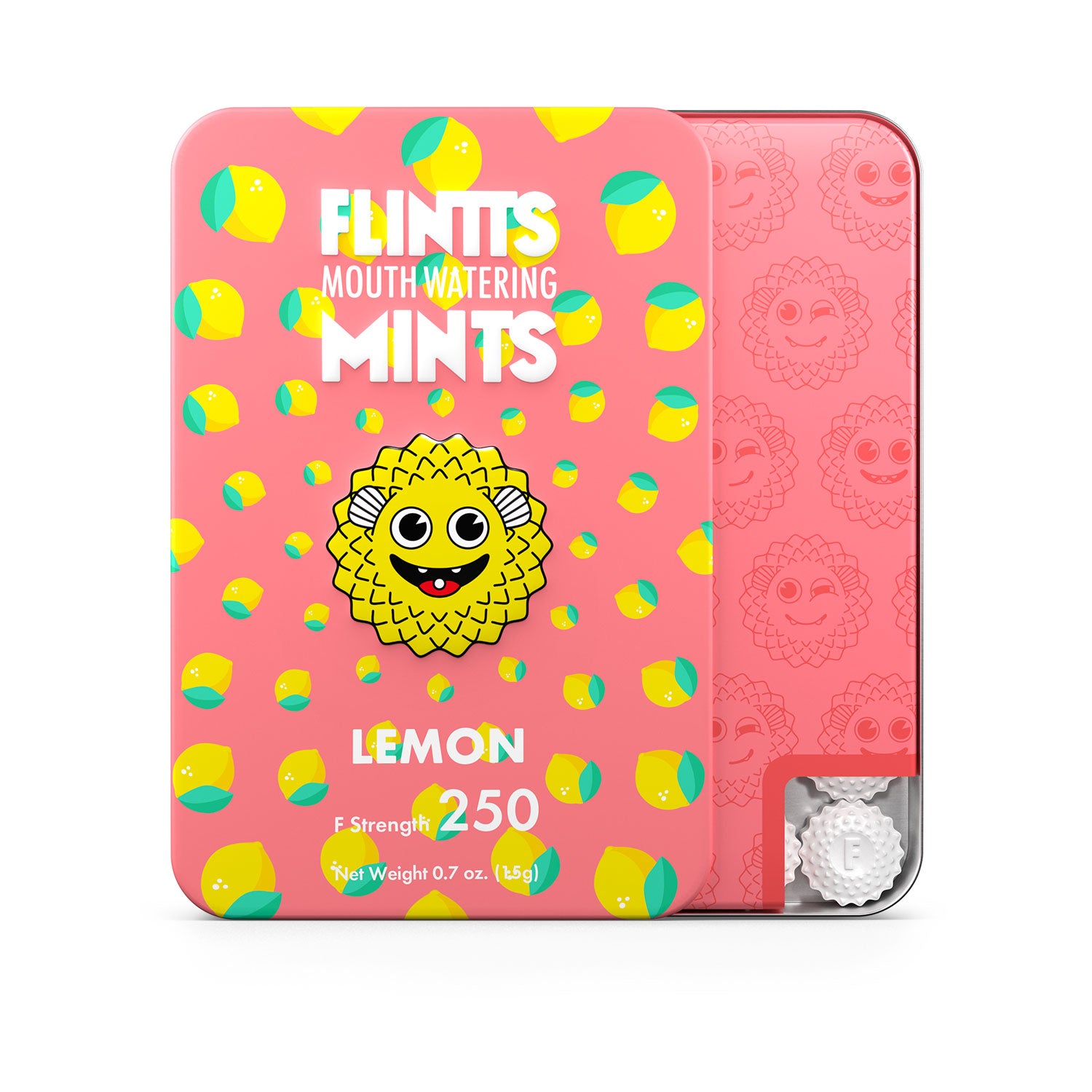 Flintts Mouth Watering Mints Lemon - F-Strength 250 FM-LEMON