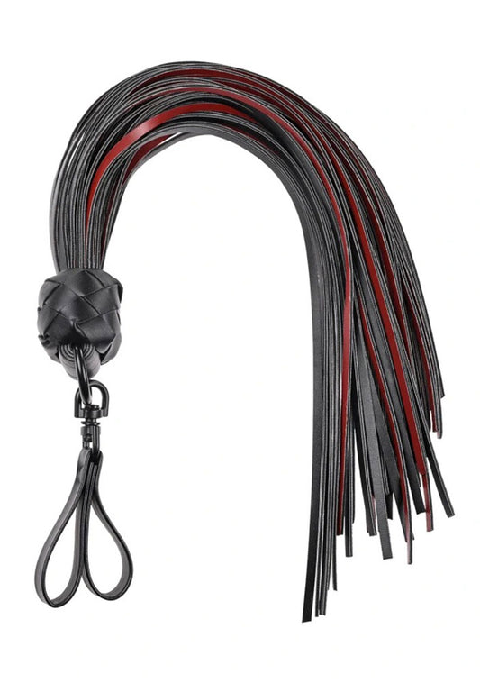 Saffron Finger Flogger - Black/red SS48022