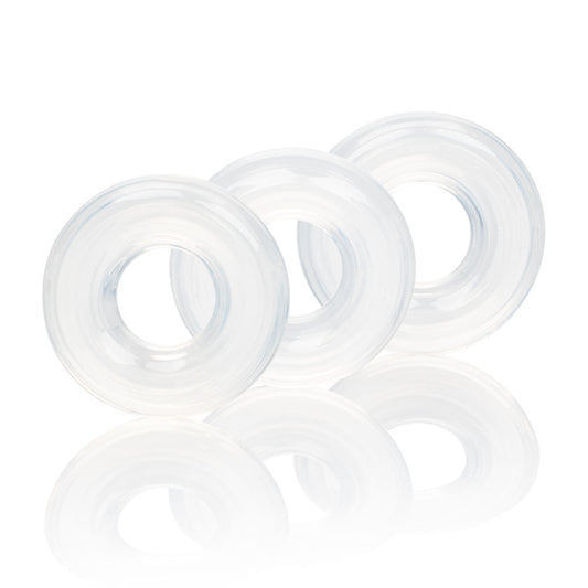 Set of 3 Silicone Stacker Rings SE1434802