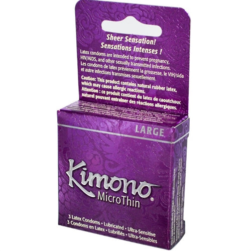 "Kimono Microthin Large - 3 Pack KM08003"