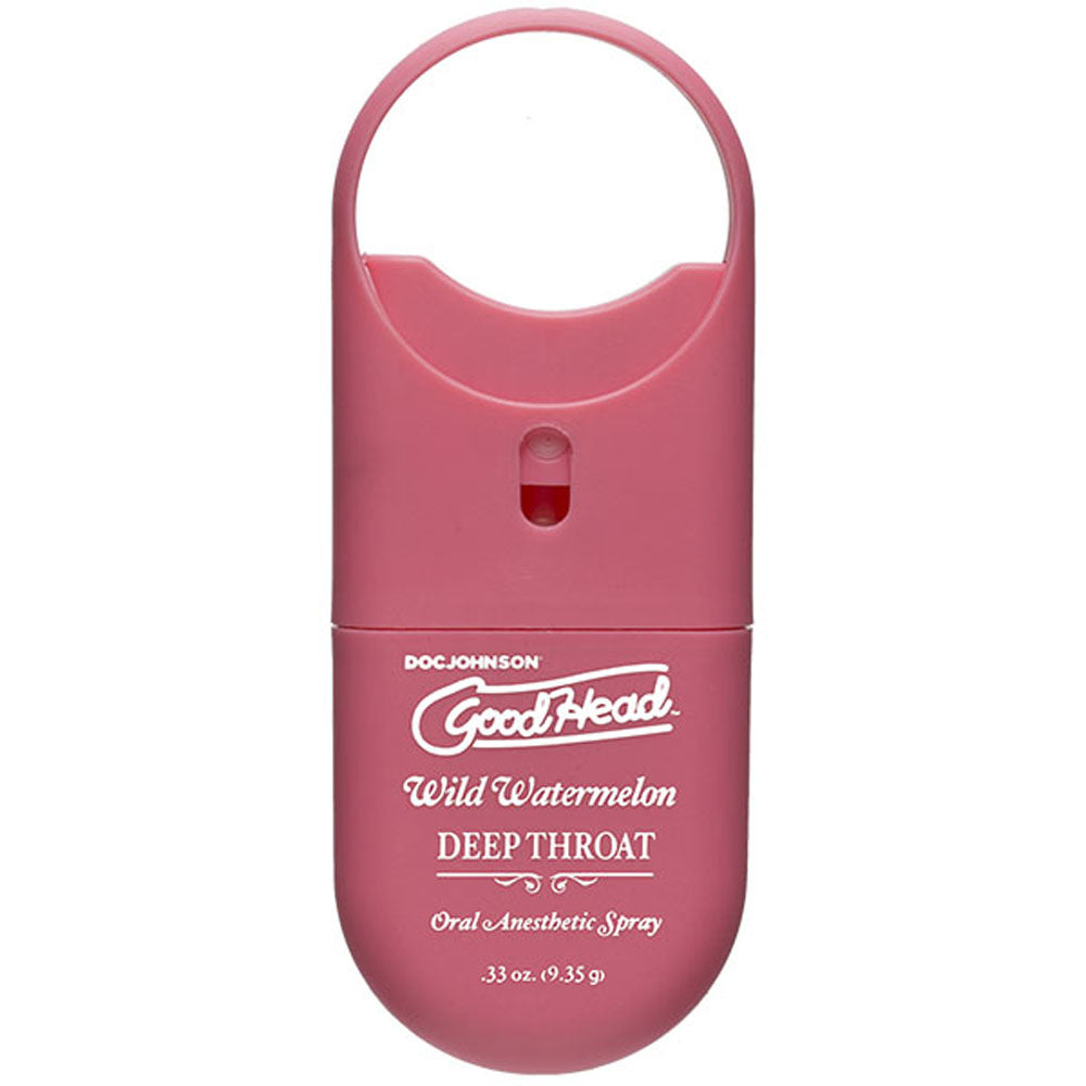 Goodhead - Deep Throat Spray to-Go - Wild  Watermelon - .33 Oz. DJ1360-40-CD