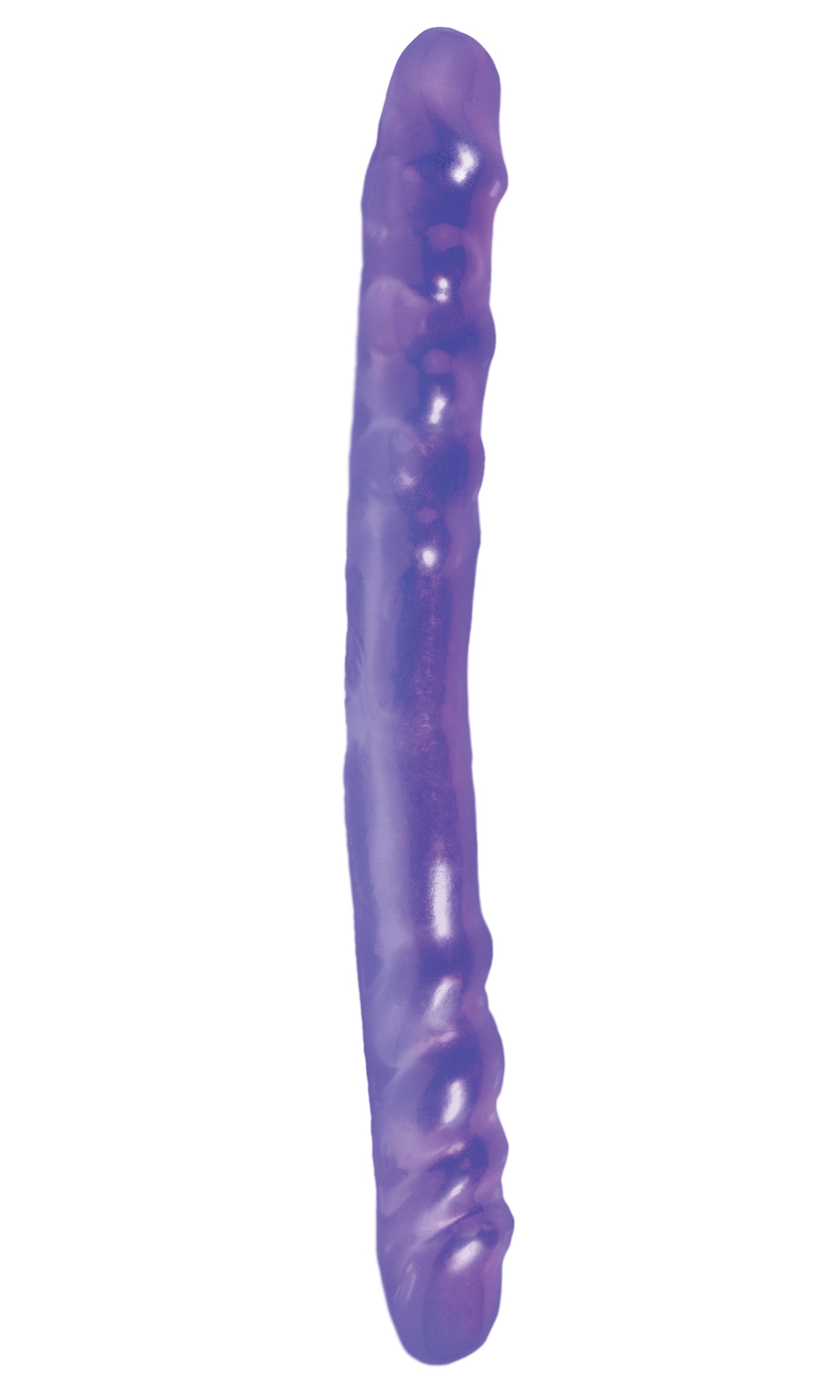 Basix Rubber Works 16 Inch Double Dong - Purple PD4300-12