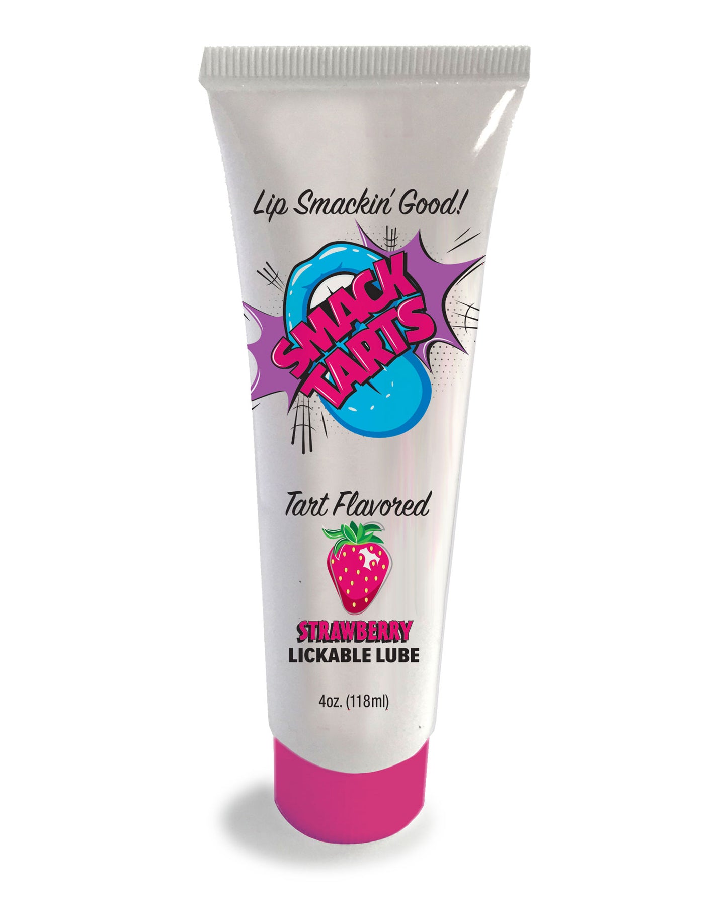 Smack Tarts 4oz Lickable Flavored Lubricant -  Strawberry LG-BT424