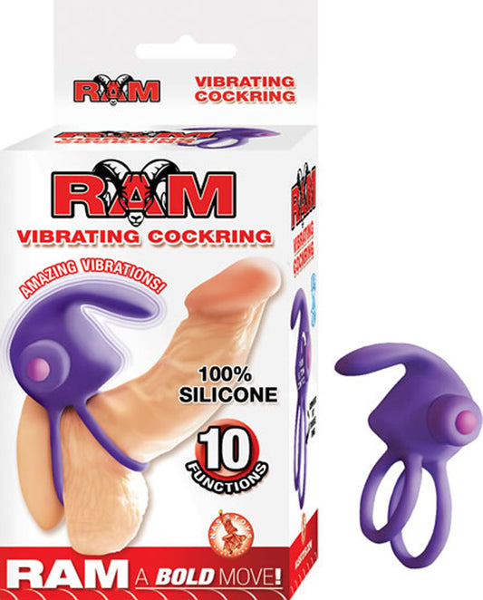 Ram Vibrating Cockring - Purple NW2812-2