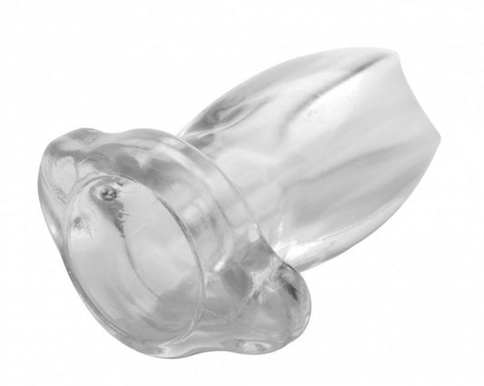 Peephole Clear Hollow Anal Plug - Large MS-AF816-LARGE