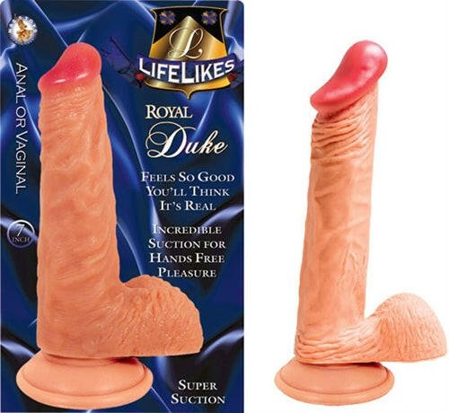 Lifelike Flesh Royal Duke 7" - TemptationsNasstoysTemptationsNW2010-3