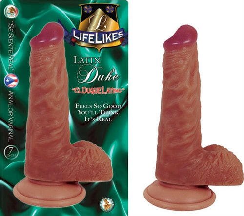 Lifelike Latin Duke 7" - TemptationsNasstoysTemptationsNW2011-3