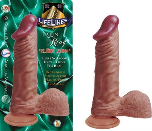 Lifelike Latin King 9" - TemptationsNasstoysTemptationsNW2011-5