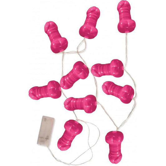 Light Up Pink Pecker String Lights - TemptationsHott ProductsTemptationsHTP3314