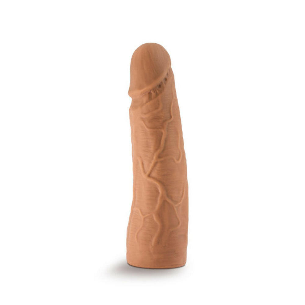 Lock on - 7 Inch Realistic Lock on Dildo - Mocha - TemptationsSale SpecialsTemptationsBL-51377