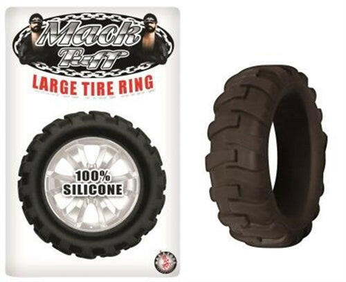 Mack Tuff Large Tire Ring - Black - TemptationsSaleTemptationsNW2532