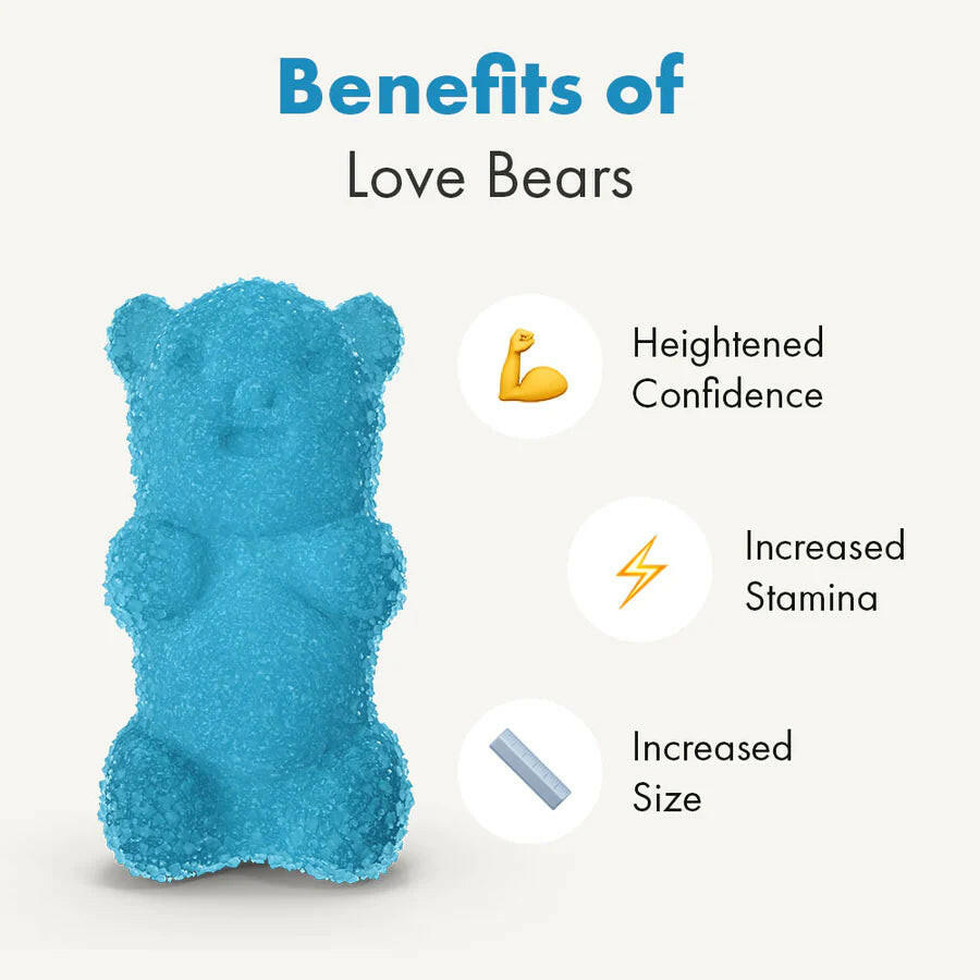 Male Love Bear Enhancement Gummy - TemptationsSEXCITE SHOPTemptations