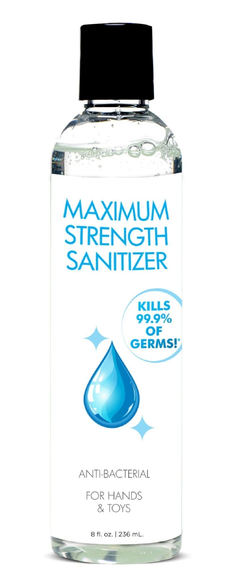 Maximum Strength Toy and Hand Sanitizer - 8 Fl. Oz./ 236 ml - TemptationsHoliday Blowout SaleTemptationsCS-AG501