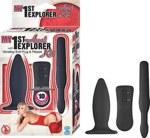 My 1st Anal Explorer Kit - Black - TemptationsNasstoysTemptationsNW2366-3