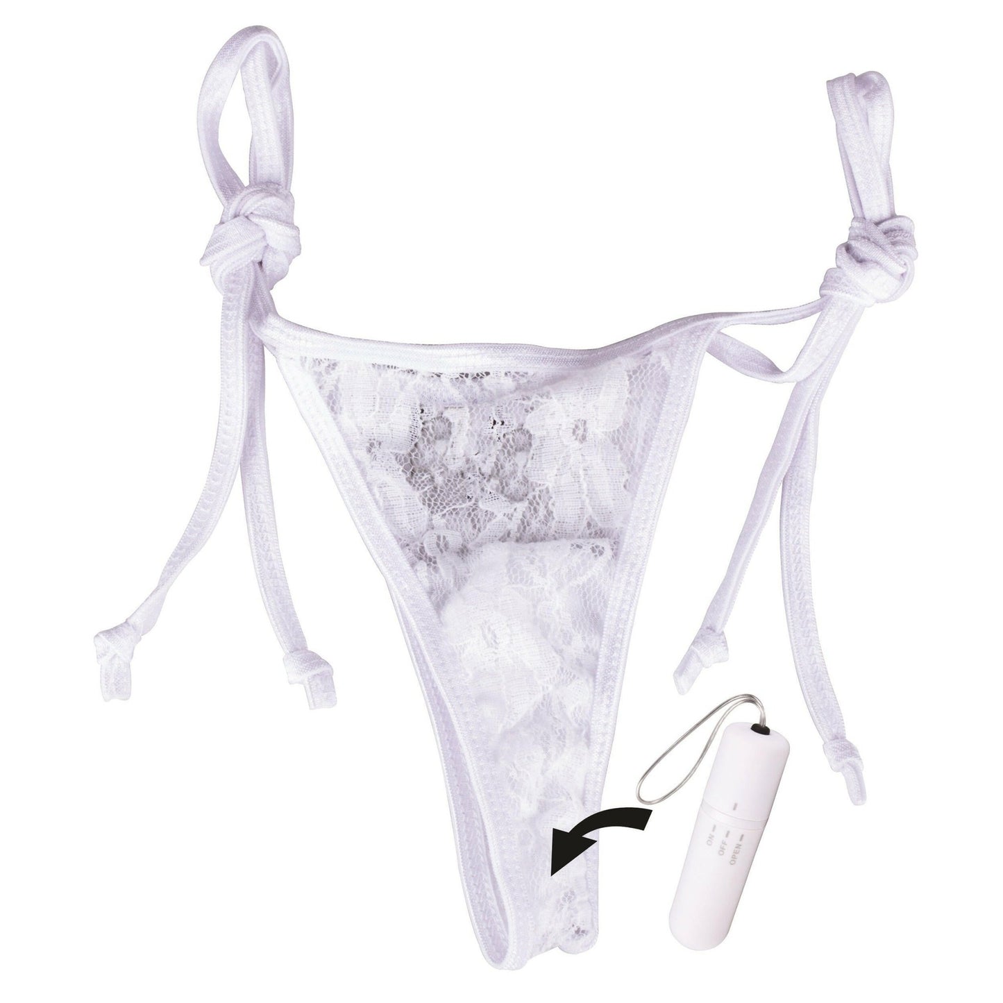 My Secret Screaming O Vibrating Panty Set - White - Each - TemptationsScreaming OTemptationsSO-PNTY-W-101E