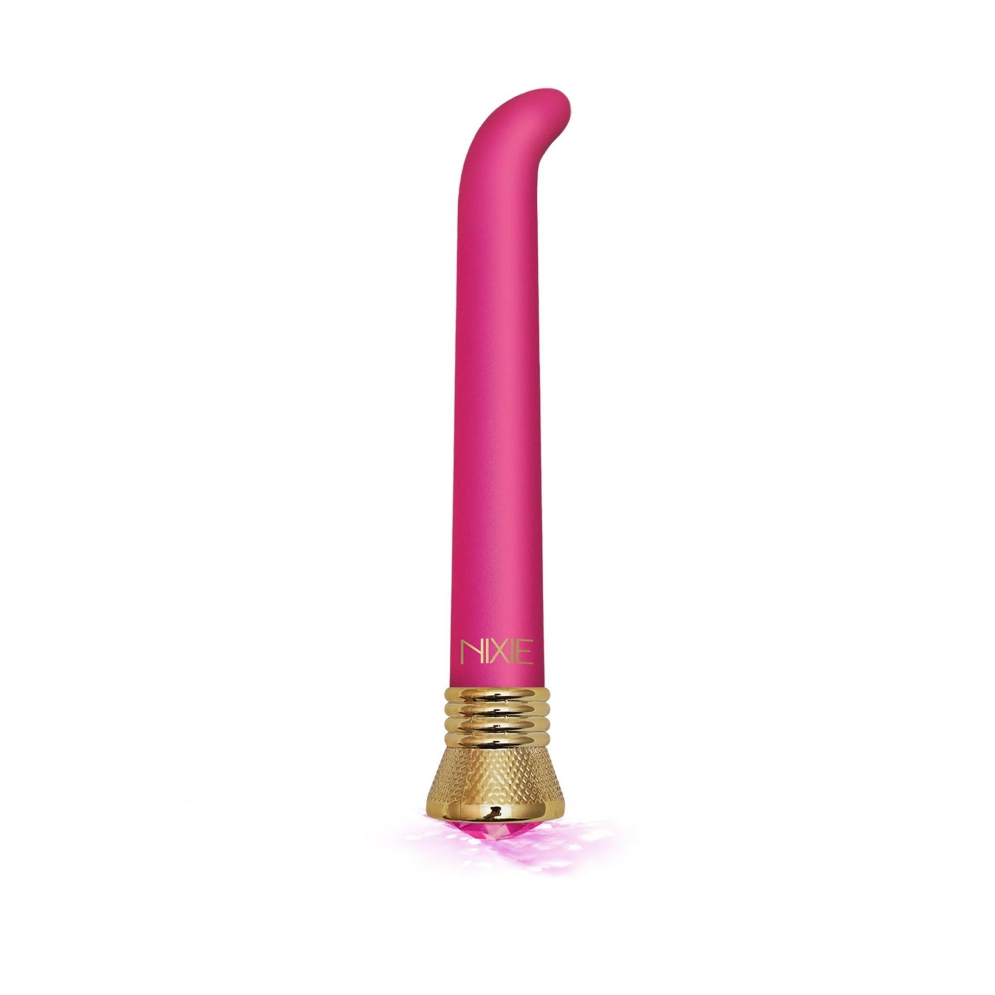 Nixie Jewel Satin G Spot Vibe 10 Function - Pink Tourmaline - TemptationsGlobal NoveltiesTemptationsGN-1000303