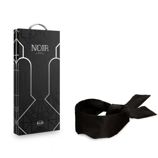 Noir - Silky Blindfold - Black - TemptationsBlush NoveltiesTemptationsBL-89005