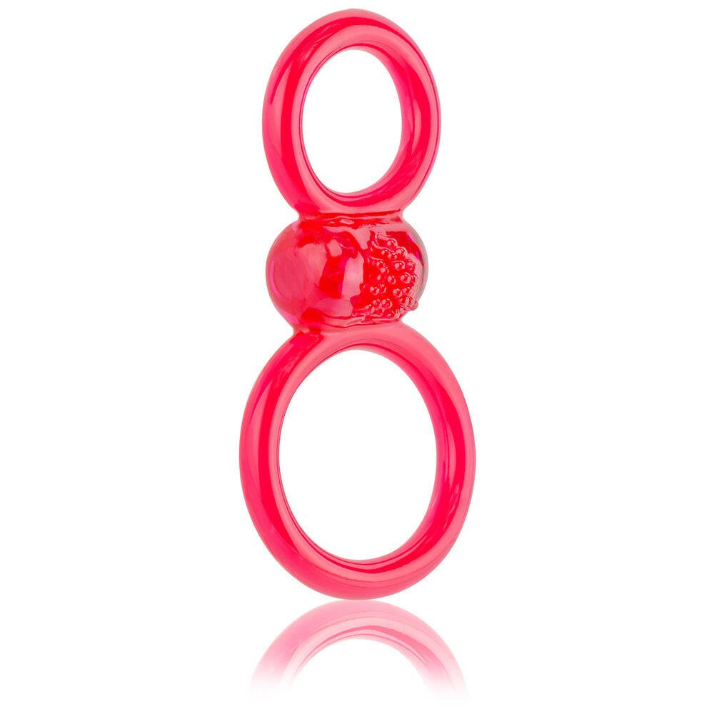 Ofinity Plus - Dual Vibrating Ring - Red - TemptationsScreaming OTemptationsOFYP-R-110E