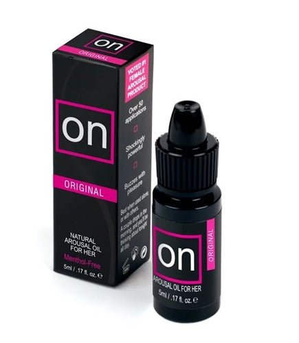 On Natural Arousal Oil - Original - 0.17 Fl. Oz. - Small Box - TemptationsSensuvaTemptationsSEN-VL179