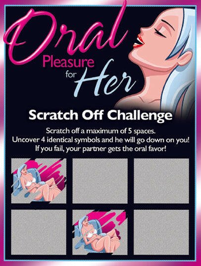 Oral Pleasure for Her Scratch Off Challenge - TemptationsSaleTemptationsOZ-SCRA-22-H