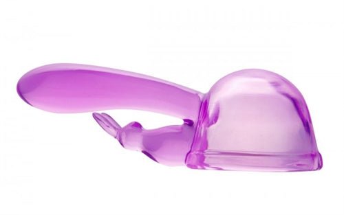 Original Rabbit Dual Stimulation Wand Attachment - Purple We-Ab935 - TemptationsXR Brands Wand EssentialsTemptationsWE-AD893