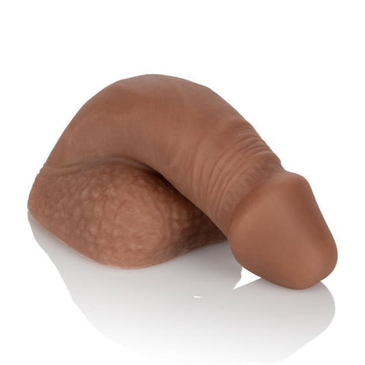 Packer Gear 5 Inch Silicone Packing Penis - Brown - TemptationsCalExoticsTemptationsSE1581303