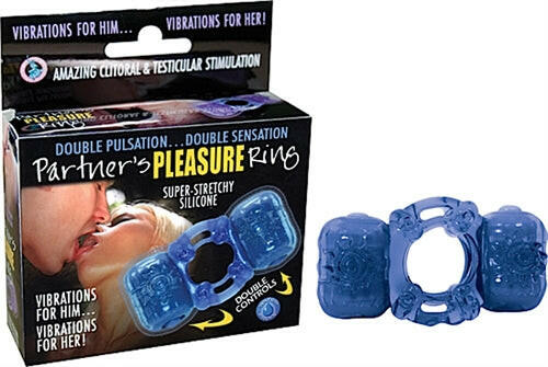 Partners Pleasure Ring - Blue - TemptationsNasstoysTemptationsNW1878-1