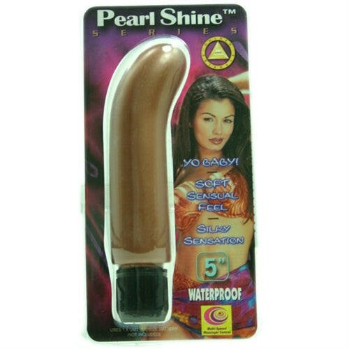 Pearl Shine 5-Inch G-Spot - Brown - TemptationsHoliday Blowout SaleTemptationsGT260BR