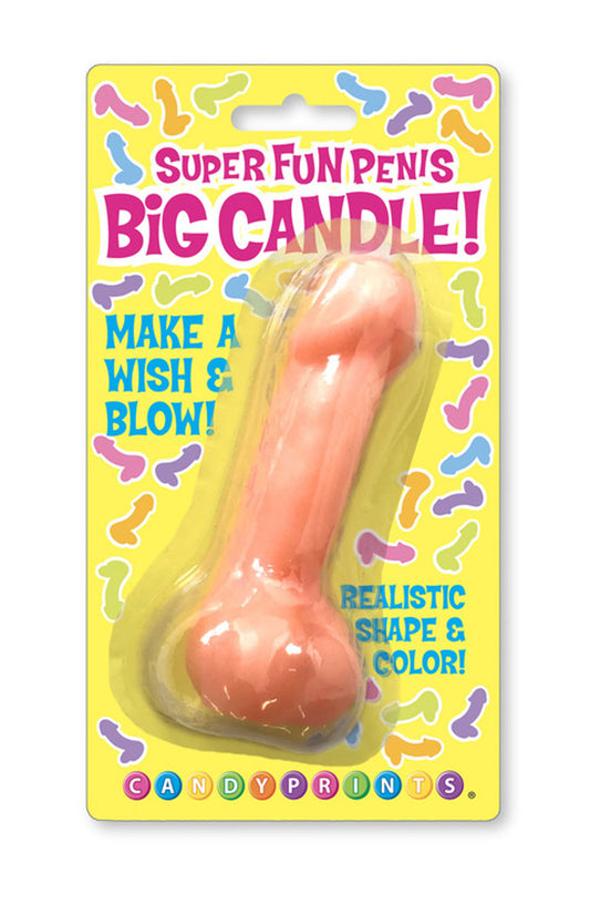 Super Fun Big Penis Candle - Pink CP-938