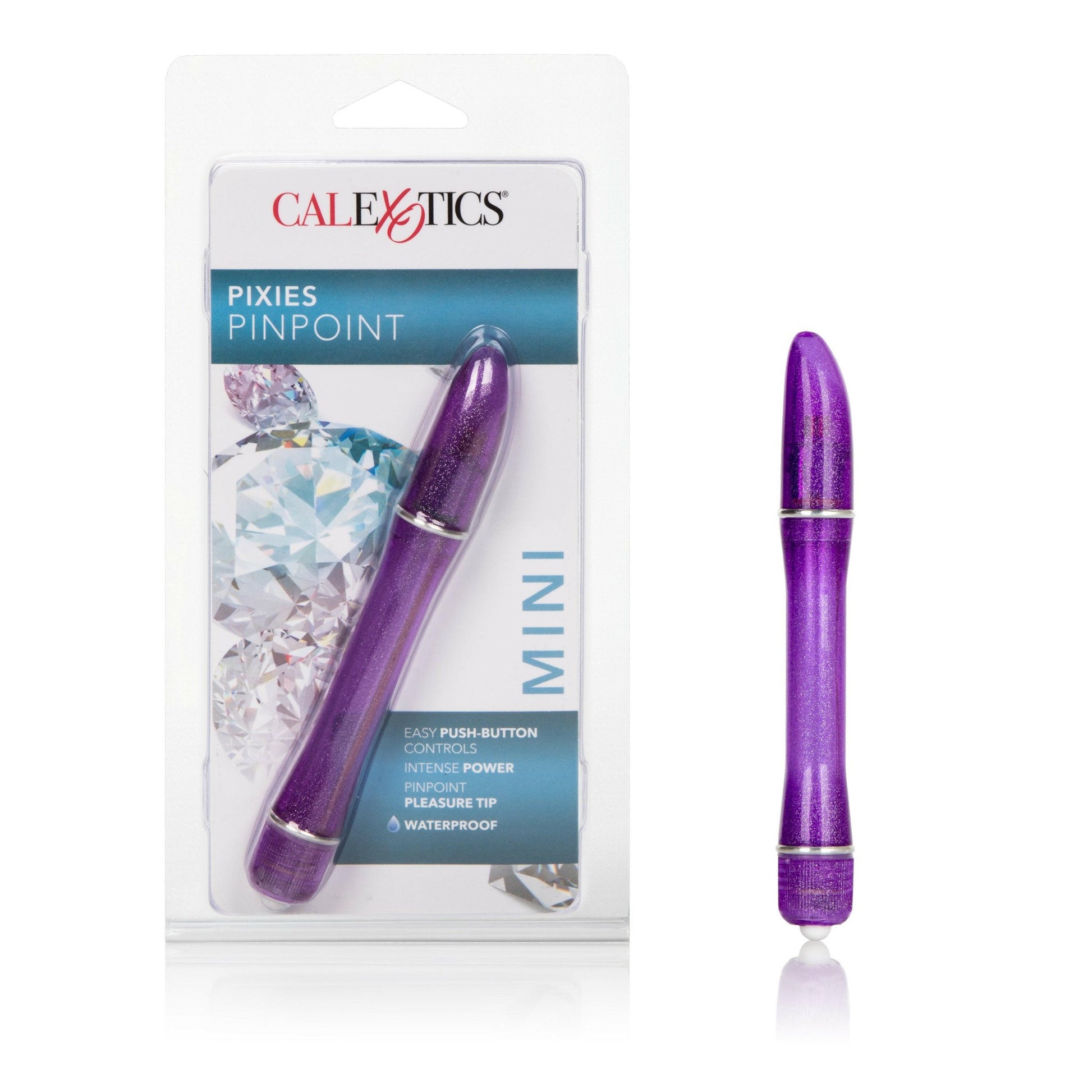 Pixies Pinpoint Purple Waterproof Vibe - TemptationsCalExoticsTemptationsSE0495262