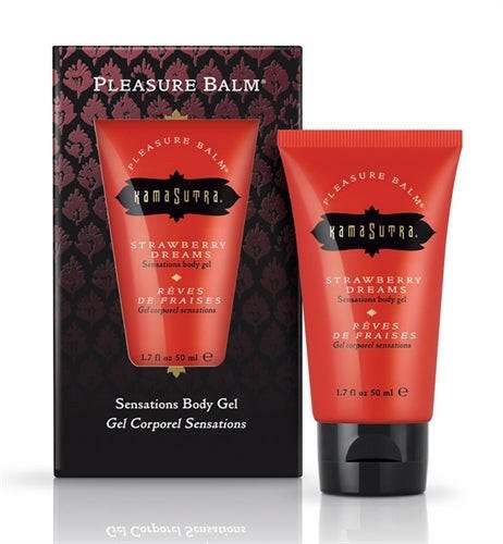 Pleasure Balm Sensations Body Gel - Strawberry Dreams - 1.7 Fl. Oz. - TemptationsKama SutraTemptationsKS0078