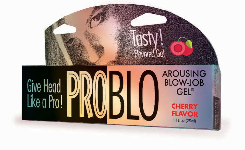 Problo Arousing Blow Job Gel - Cherry - 1.5 Fl. Oz. - TemptationsLittle GenieTemptationsLG-BT502