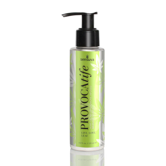 Provocatife Hemp Oil & Pheromone Infused Massage Lotion - 4.2 Fl. Oz. / 125 ml - TemptationsSensuvaTemptationsSEN-VL600